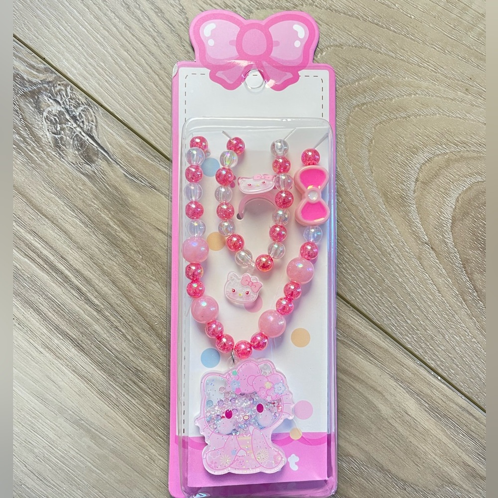 Hello Kitty Design kiddo’s Jewelry Set - Picture 2 of 3